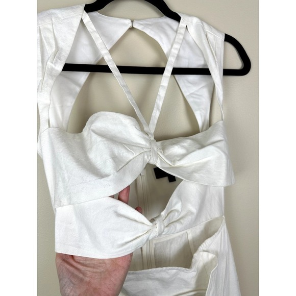 NWOT Michael Costella X Revolve SAMPLE DRESS white Size SML - Picture 2 of 6